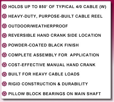 LOADTEC® 28-H Manual Cable Reel